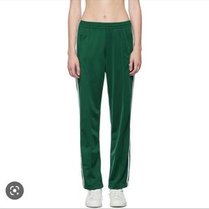 Adidas Womens Green Firebird Track Pants
